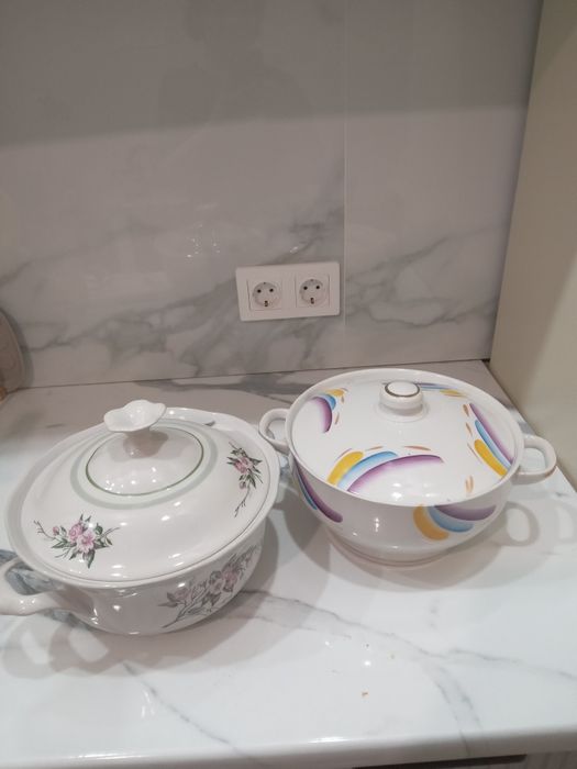 Супница фарфоровая