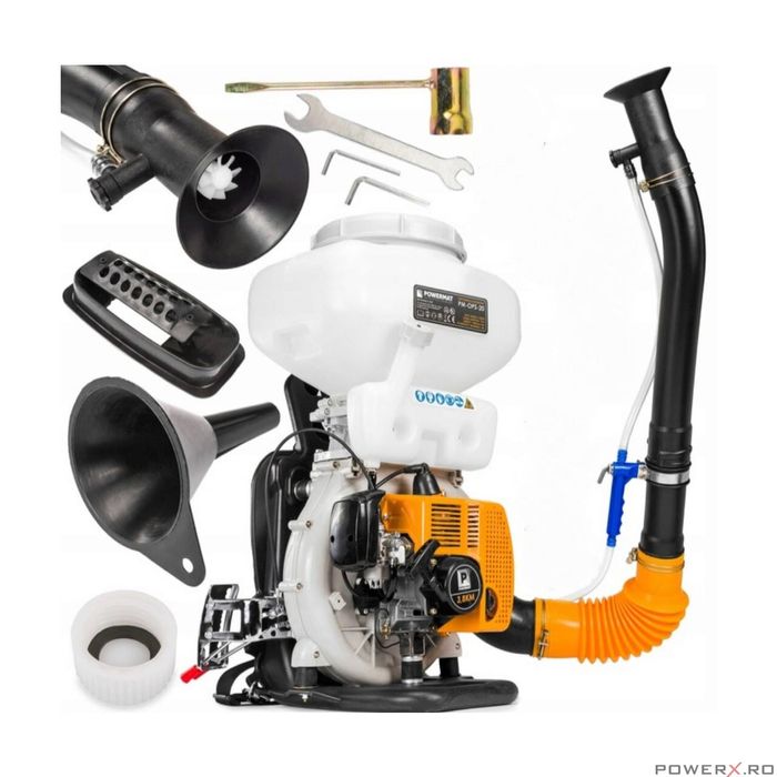 Atomizor, pulverizator pe benzina, vermorel, capacitate 20 litri