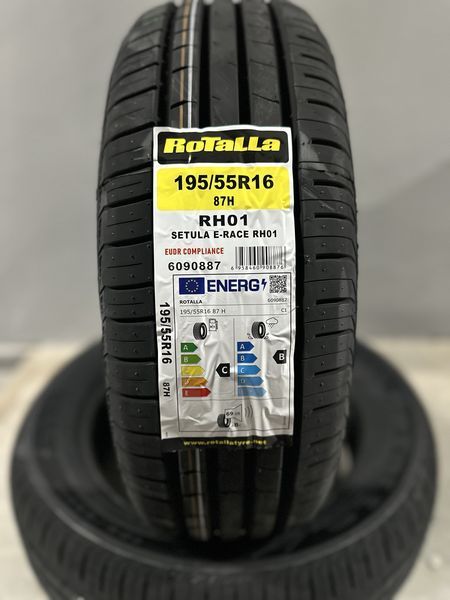Нови летни гуми ROTALLA SETULA RH01 195/55R16 87H НОВ DOT 1955516