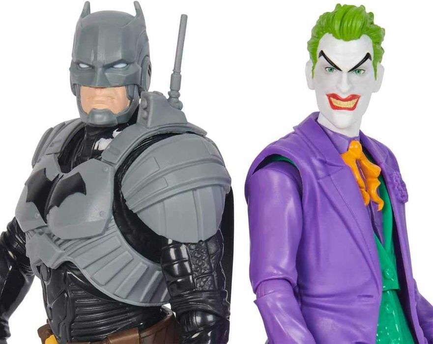 Комплект фигури Батман и Джокера DC Batman Приключенска битка 30 cm с аксесоари