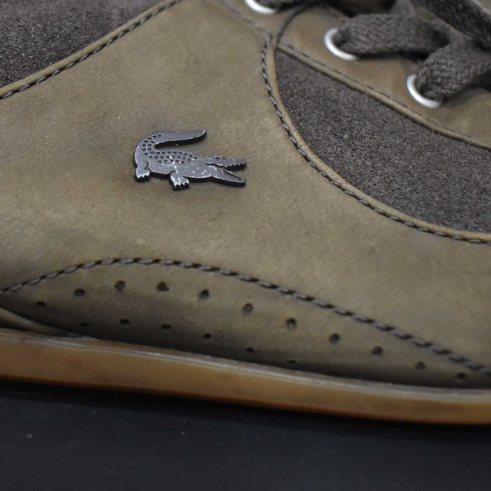 Ghete Lacoste maro