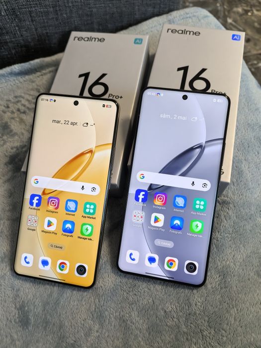 Realme 16Pro Plus Gray/Gold 512Gb/12Gb Ram FullBox Noi