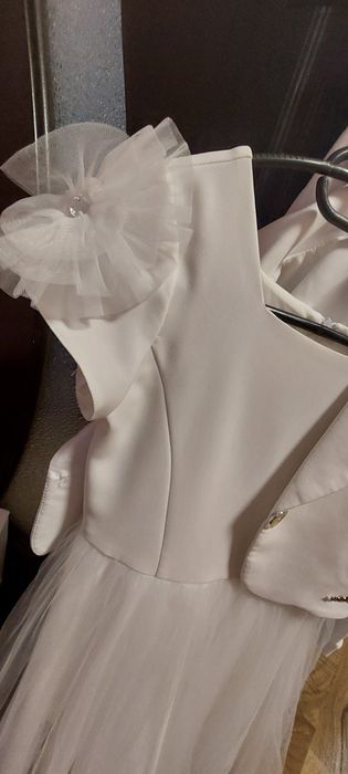 БЕЗПЛАТНА ДОСТАВКА!Комплект официална рокля със сако рр 6г.и 7г.