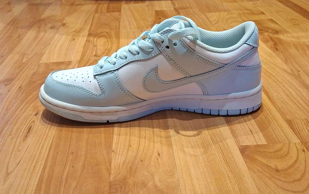 Маратонки-nike dunk low "light armory blue"