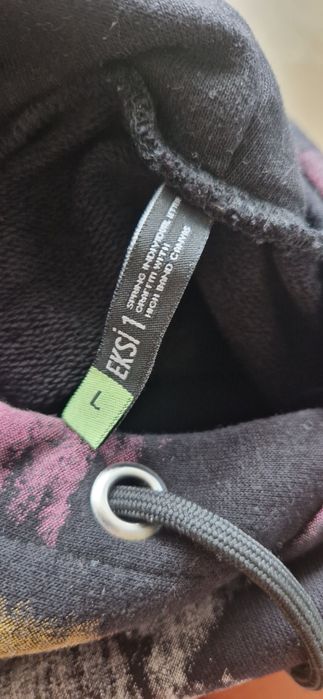 Памучен шарен пуловер М размер