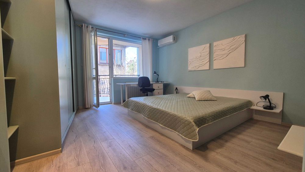 Тристаен апартамент под наем – Център София (Солунска / бул. Витошка)