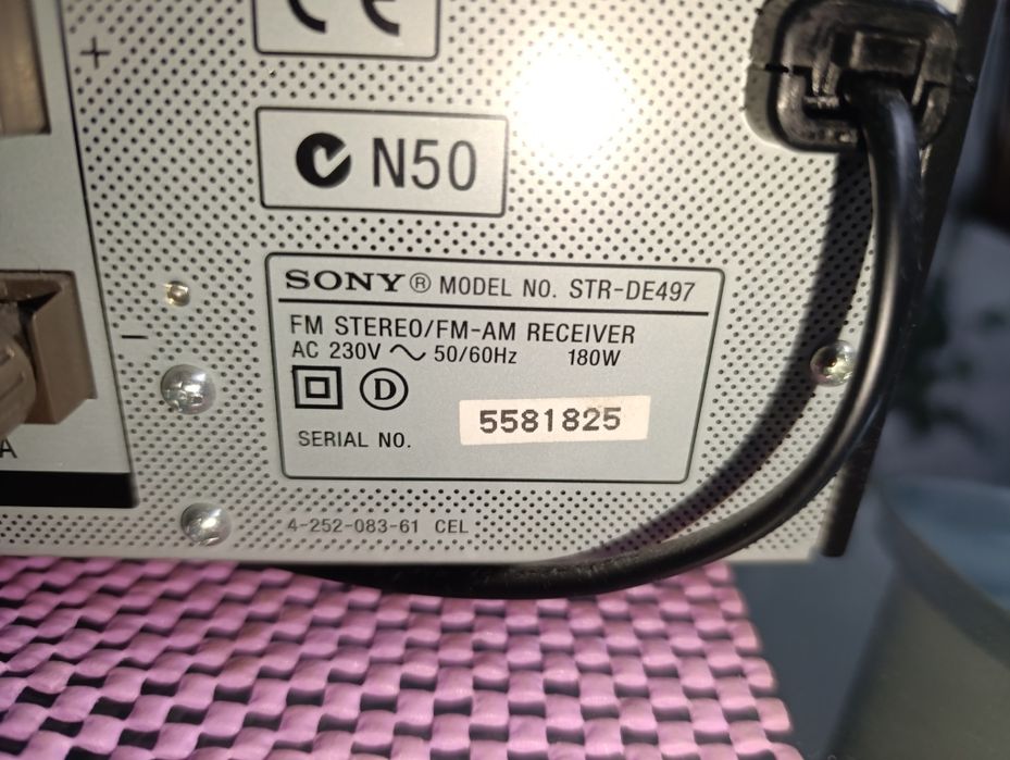Receiver Sony STR-DE497