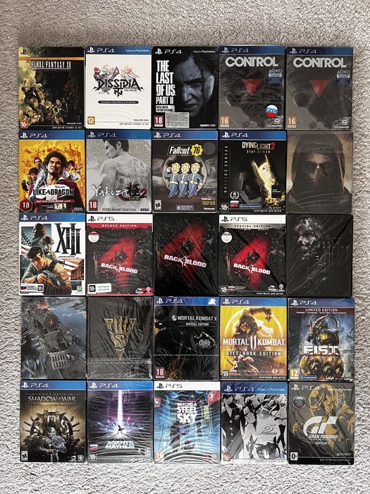 Игры на PlayStation5 и 4