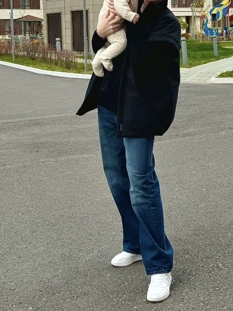 Джинсы Zara оверсайз 40 рр