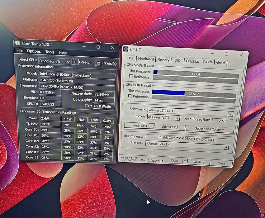Геймърски компютър i5-10400F | RX 6600 8GB | 16GB RAM | NVMe + 1TB | Леден, тих и мощен!