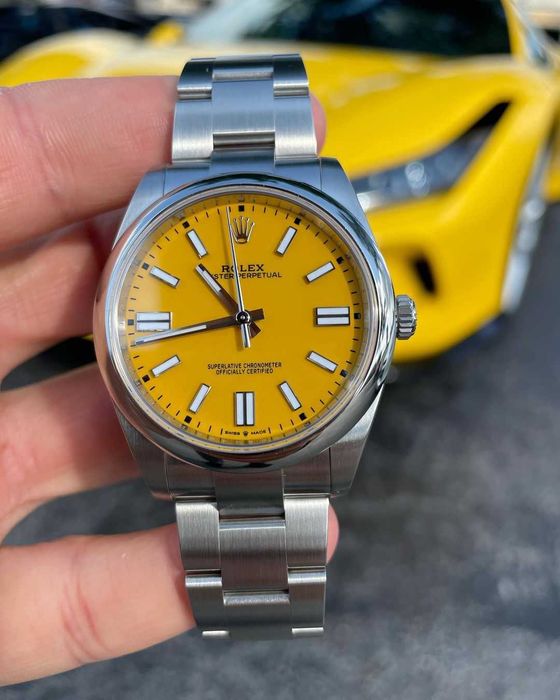 rolex datejust oyster сребрист/жълт