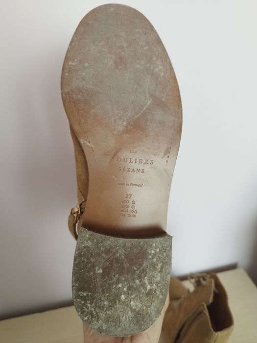 Дамски кожени ботуши Sezane