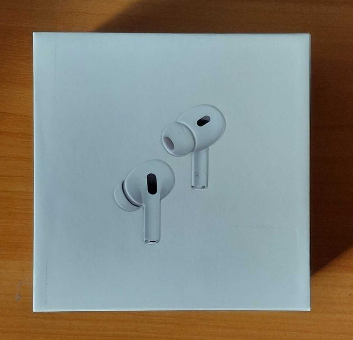 Продавам нови, неразопаковани безжични слушалки Apple AirPods Pro 2 MagSafe, бял цвят
