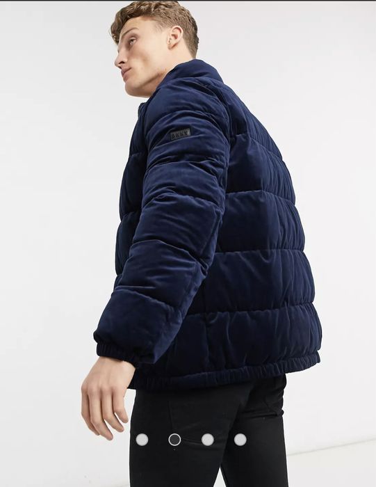 DKNY Velvet Puffer Jacket ОРИГИНАЛНО мъжко яке - L