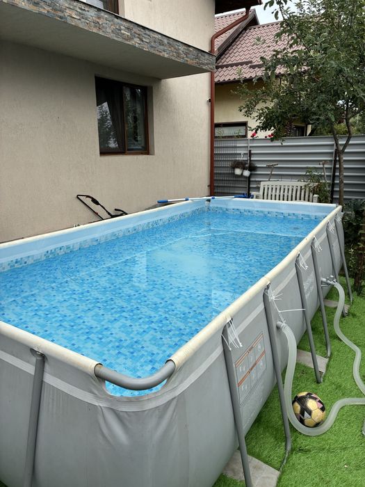 Piscina Bestway 400/200/100 cu sistem filtrare intex C1000