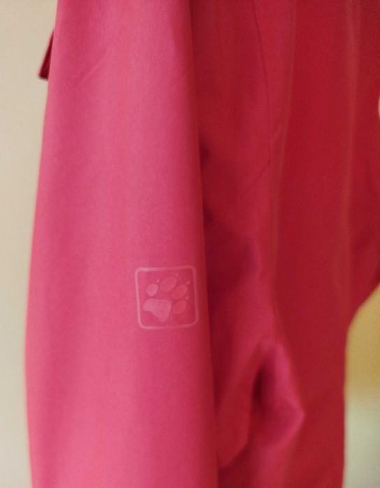 дамско яке Jack Wolfskin- XL- червено- водоустойчиво- ветроустойчиво-