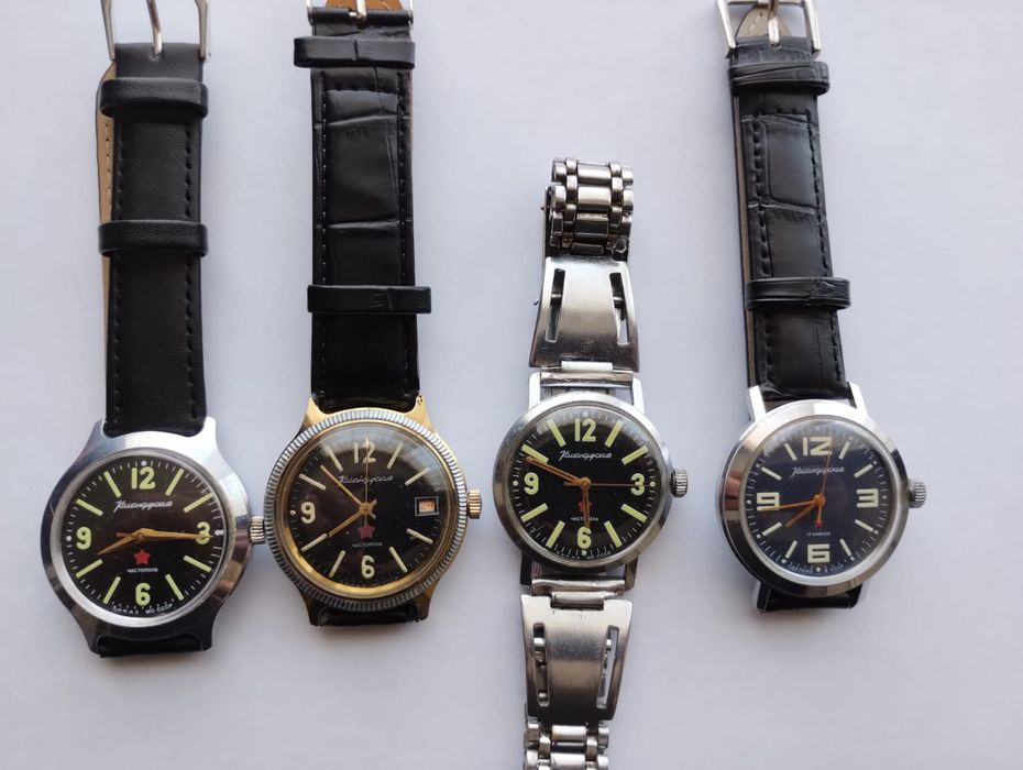 Lot ceasuri Sturmanskie si Vostok Komandirskie