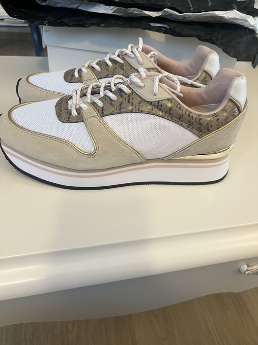 EMPORIO ARMANI,Pantofi sport cu talpa wedge