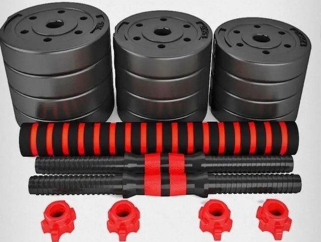 Штанга + гантели два в одном