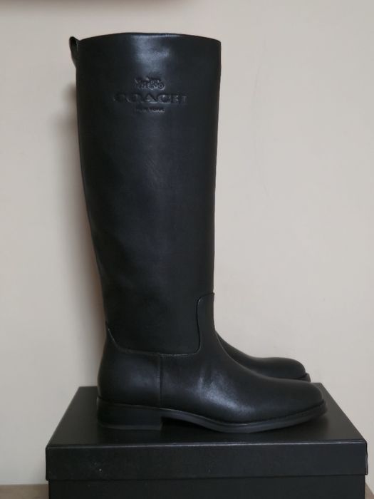 Coach Marlin Boot нови оригинални дамски ботуши от естествена кожа
