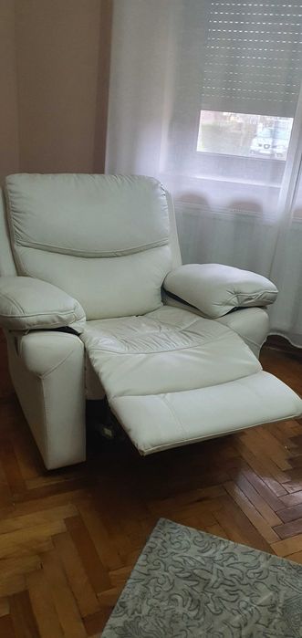Fotoliu Relax Din Piele Ecologică