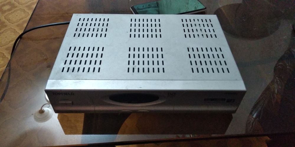 Тюнер + параболическая антенна с тремя головками