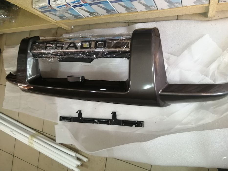 Губа на Бампер Прадо 120