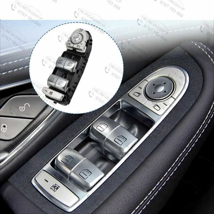 Butoane geamuri electrice Mercedes Benz C,E,S Class GLC  W205 W213 W222 W253