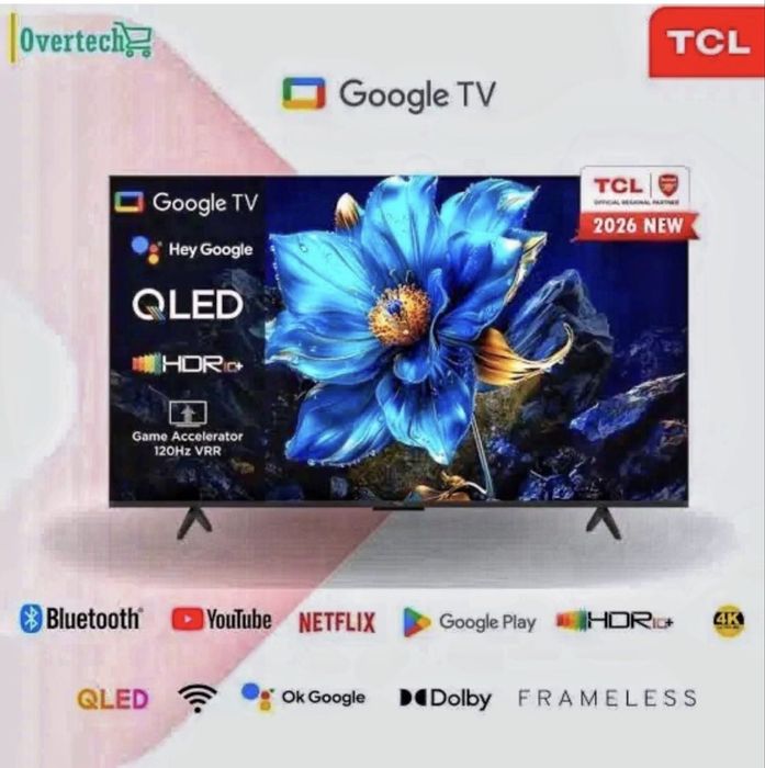 Telvizr TSL 55T6D Qled Tv . Для дома.
