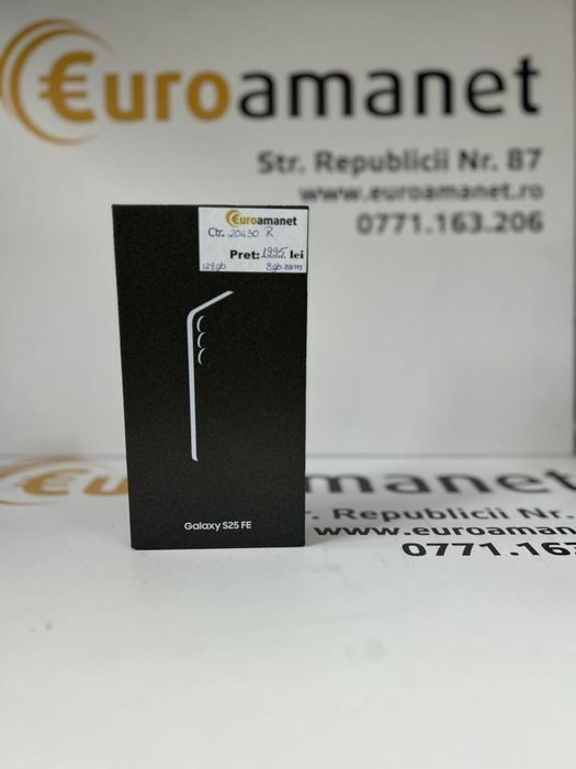 Telefon SAMSUNG Galaxy S25 FE, 128GB, 8GB RAM -G-