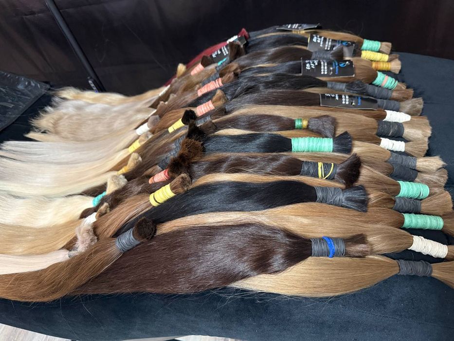 Продам оптом натуральные волосы разные