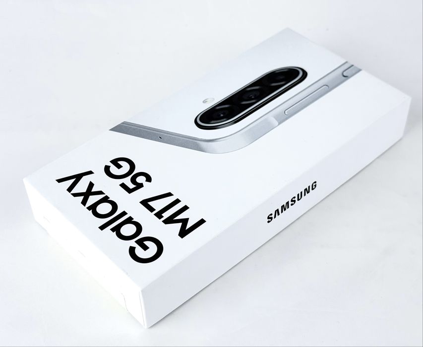 НОВ! Samsung Galaxy M17 5G 128GB 6RAM Silver 2г. Гаранция!