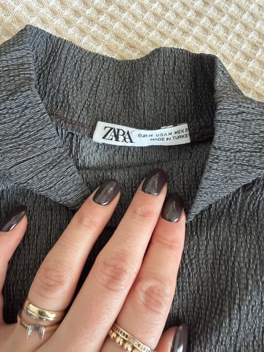 Кожена пола Zara