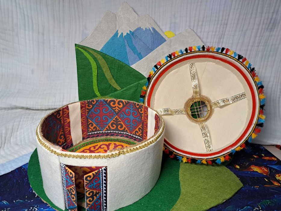 Юрта ручная работа!