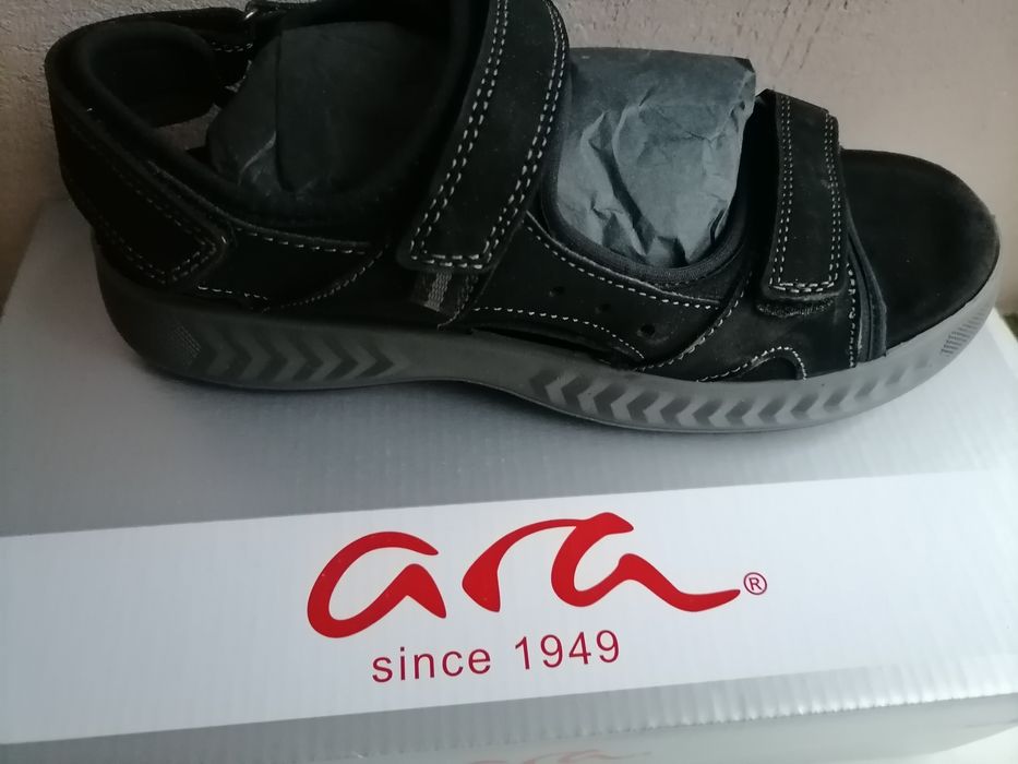 Sandale noi ara , piele întoarsă,  nr 41