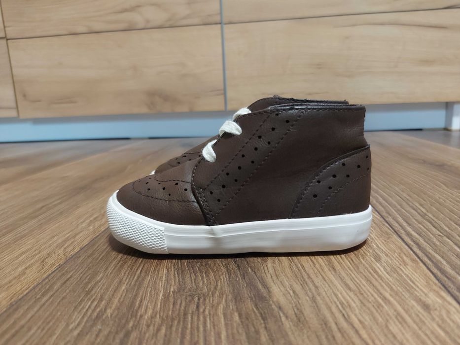 Ghete copii ,piele sintetica ,nr.23 ,maro