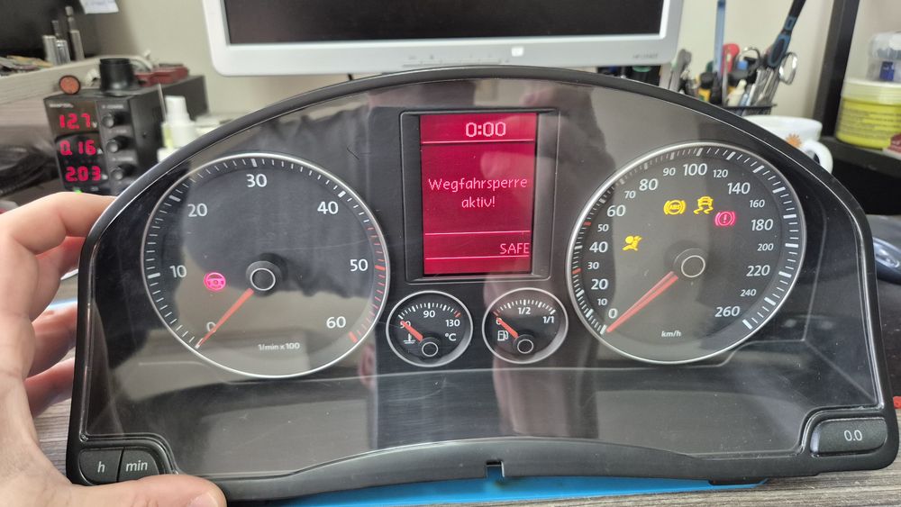 Километраж за vw Golf 5, Full fis Diesel  1K0 920 874 M
