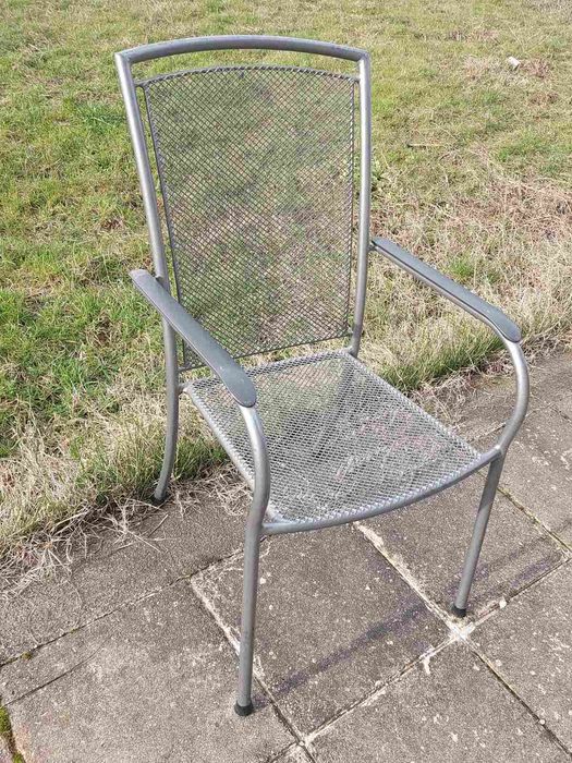 4бр.много квалитетни метални градински стола