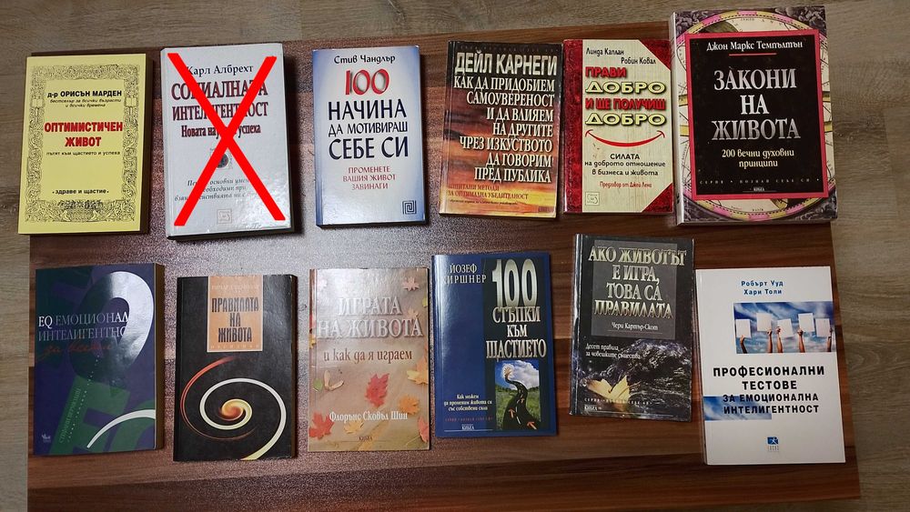Книги за личностно развитие, общуване, продуктивност, web и литература