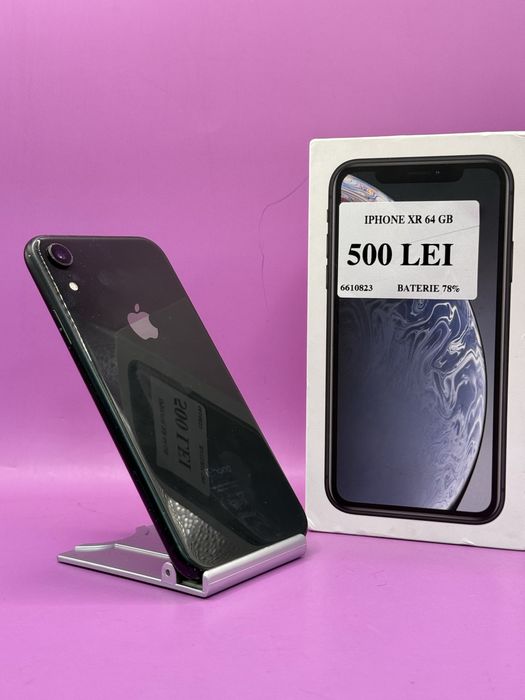Iphone XR 64gb•Amanet Matei Crangasi•6610