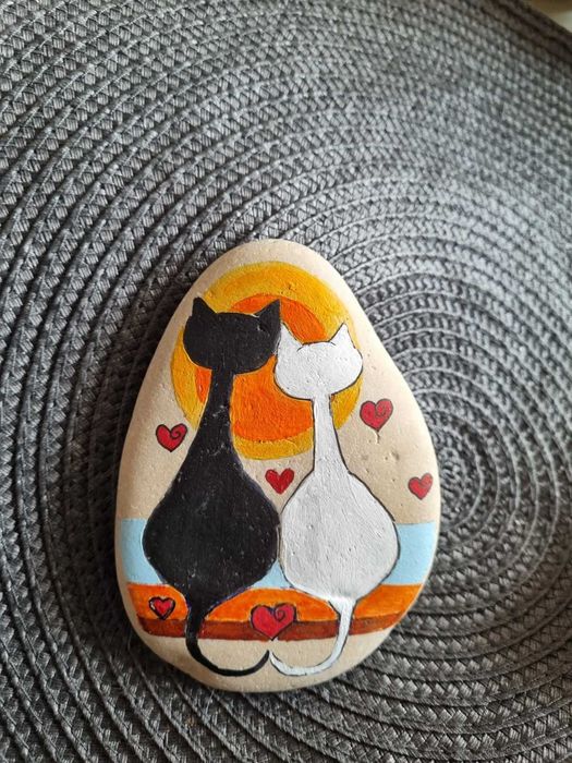 Ръчна изработка,рисувано камъче