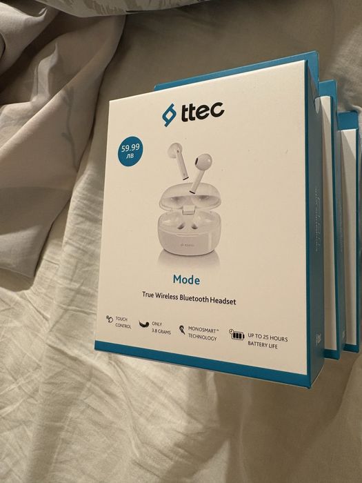 безжични слушалки TTEC висок клас