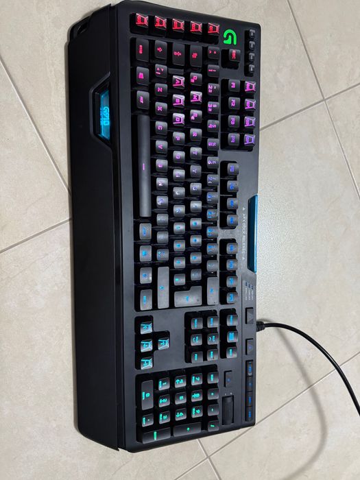 Клавиатура Gaming Logitech G910, Механична, RGB подсветка, USB, Black