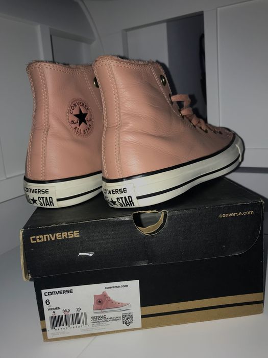 Converse piele dama