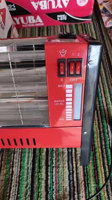 Ayuba S-070 — электрический обогреватель мощностью 800–1600 Вт, пред