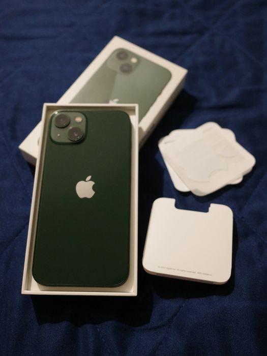 iPhone 13 128GB Green (Зеленый) - АКБ 100%, коробка