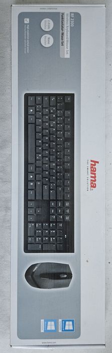 Kit nou tastatura si mouse wireless Hama RF 2300