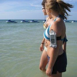 Водоустойчив калъф IPX8 за телефон и mp3 плеър AQUAPAC