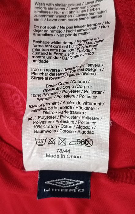 Umbro England 2008/10 Away Jersey оригинална тениска XL Умбро Англия