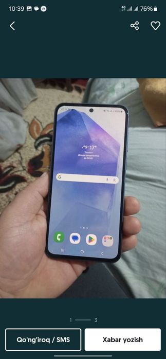 Samsung a55 5g holati ideal 8/128